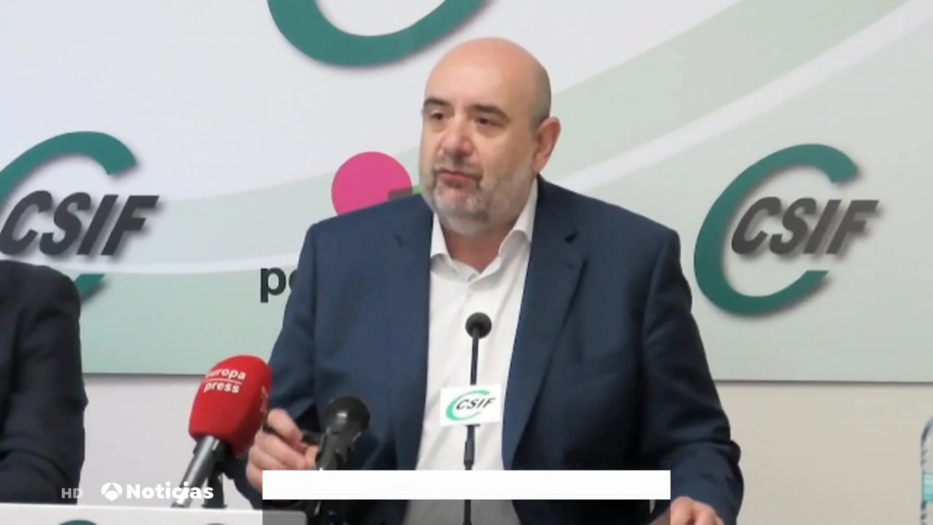 Miguel Borra, presidente de CSIF Miguel Borra, presidente de CSIF