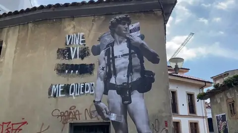 Grafitti "El David" de Miguel Ángel Grafitti "El David" de Miguel Ángel