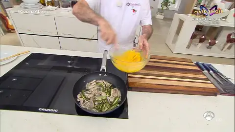 Revuelto con espárragos Karlos Arguiñano