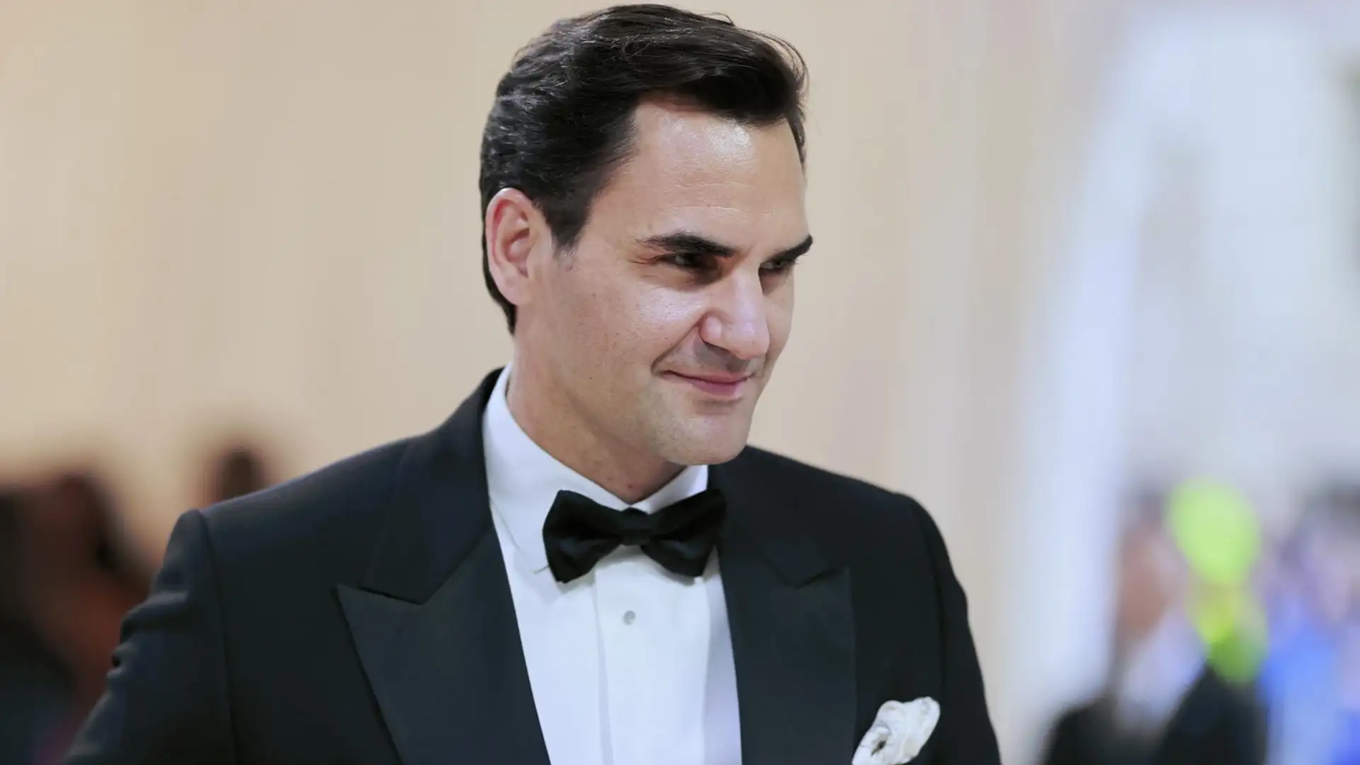 Roger Federer en la gala MET Roger Federer en la gala MET