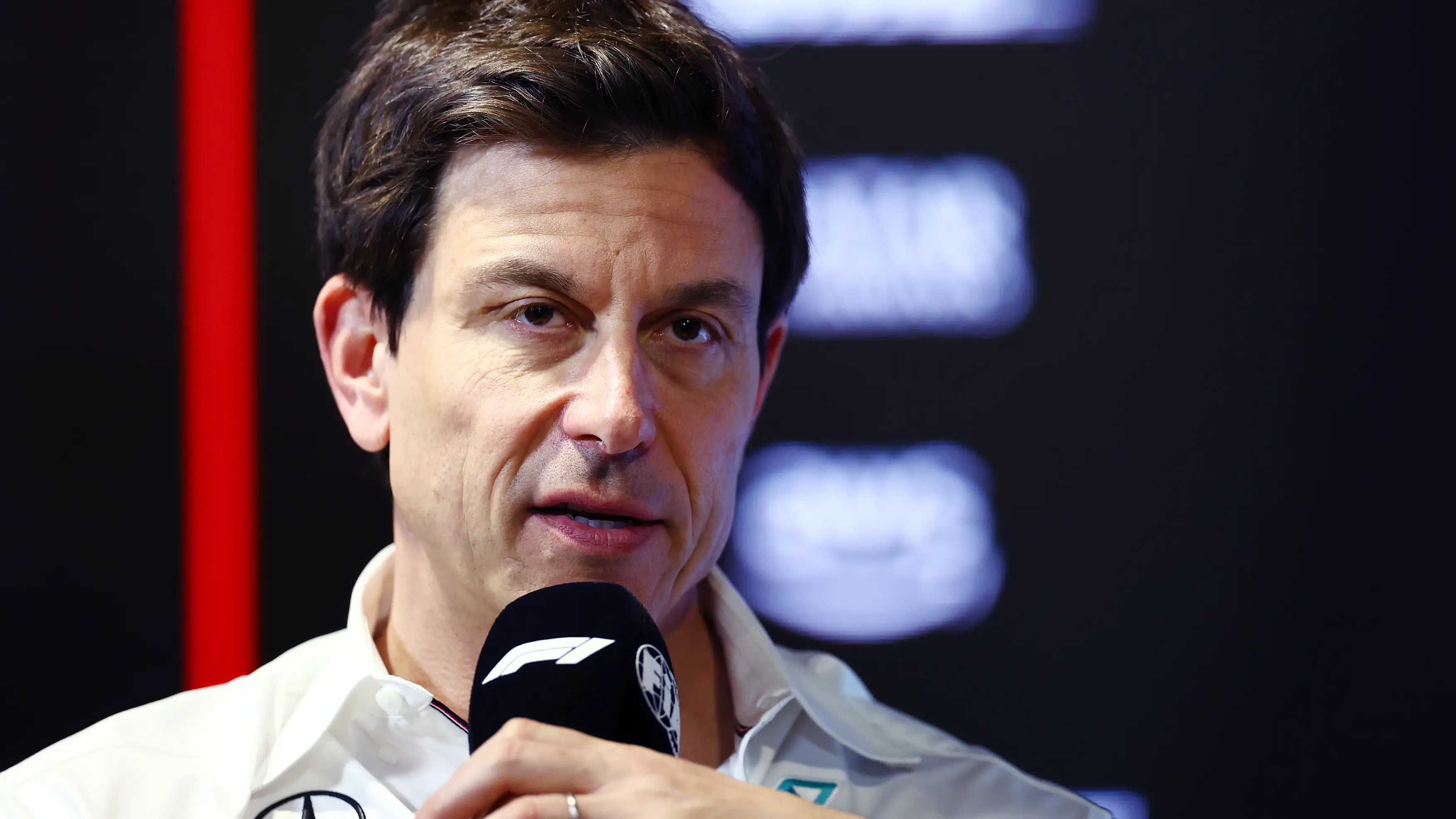 Toto Wolff, en rueda de prensa
