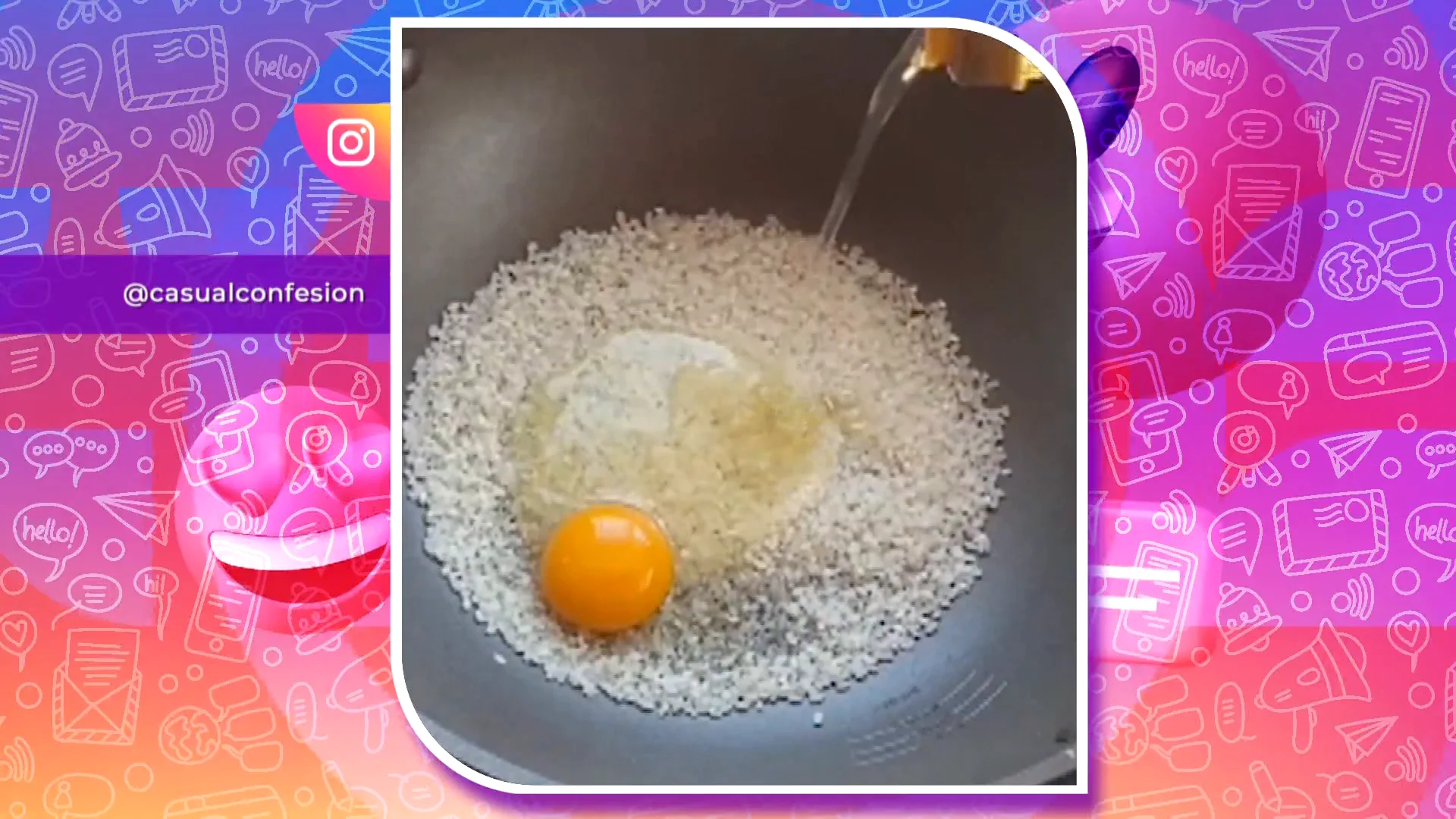 Consigue un snack sencillo y saludable para matar el hambre entre horas: ¡Solo necesitas arroz y huevo!