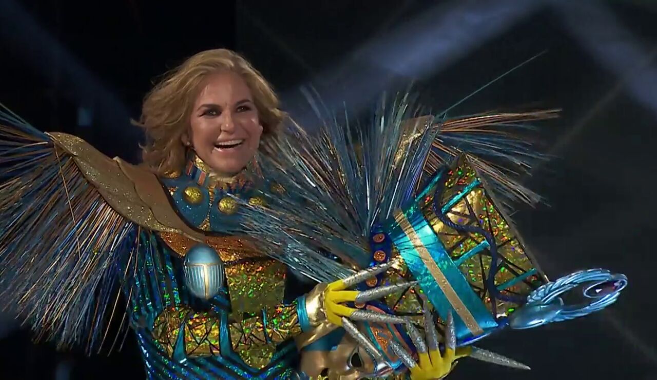 Arantxa S&aacute;nchez Vicario era la Faraona de 'Mask Singer' &iexcl;As&iacute; la hemos descubierto!