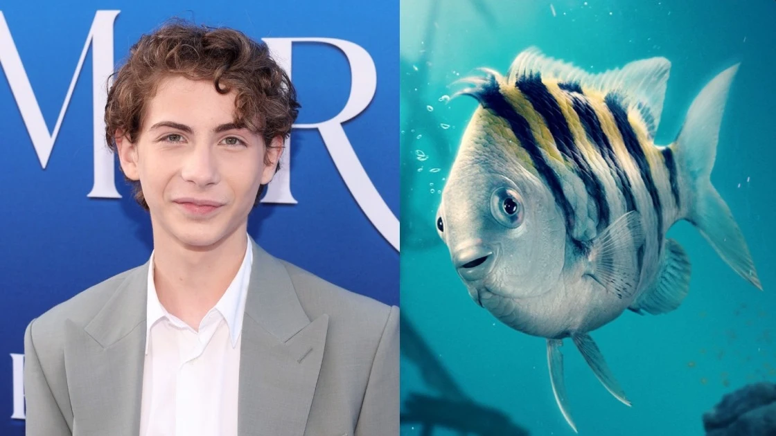 Jacob Tremblay como Flounder en 'La Sirenita'