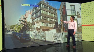 Cóctel explosivo en el barrio barcelonés de Bonanova ante la posible 'desokupación' de dos bloques