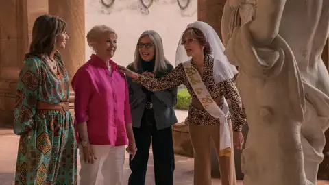 Diane Keaton, Jane Fonda, Mary Steenburgen y Candice Bergen Diane Keaton, Jane Fonda, Mary Steenburgen y Candice Bergen