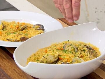 Falso risotto de almejas