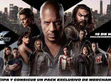 Concurso: Consigue un pack de merchandising de 'Fast and Furious X' Concurso: Consigue un pack de merchandising de 'Fast and Furious X'