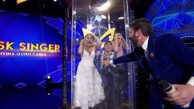 ¡Primer castigo! Javier Calvo y Ana Obregón sufren la cara más perversa de 'Mask Singer'