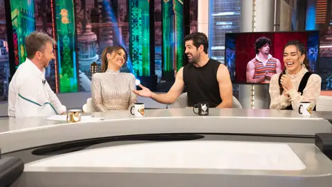 Mónica Cruz, Miguel Ángel Muñoz y Beatriz Luengo en 'El Hormiguero' Mónica Cruz, Miguel Ángel Muñoz y Beatriz Luengo en 'El Hormiguero'