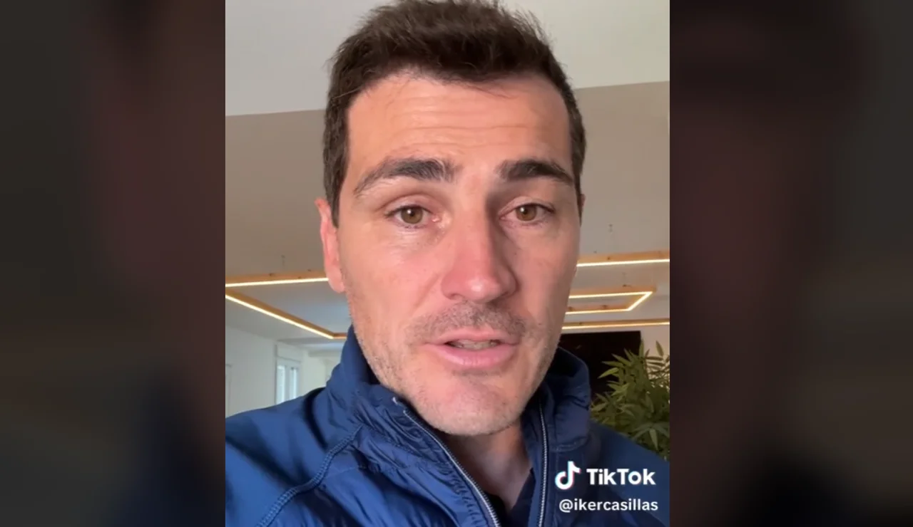 Casillas y su mensaje a Alonso en TikTok