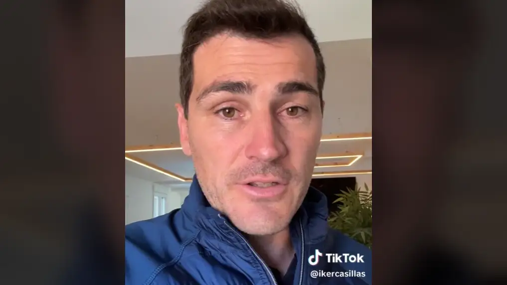Casillas y su mensaje a Alonso en TikTok Casillas y su mensaje a Alonso en TikTok