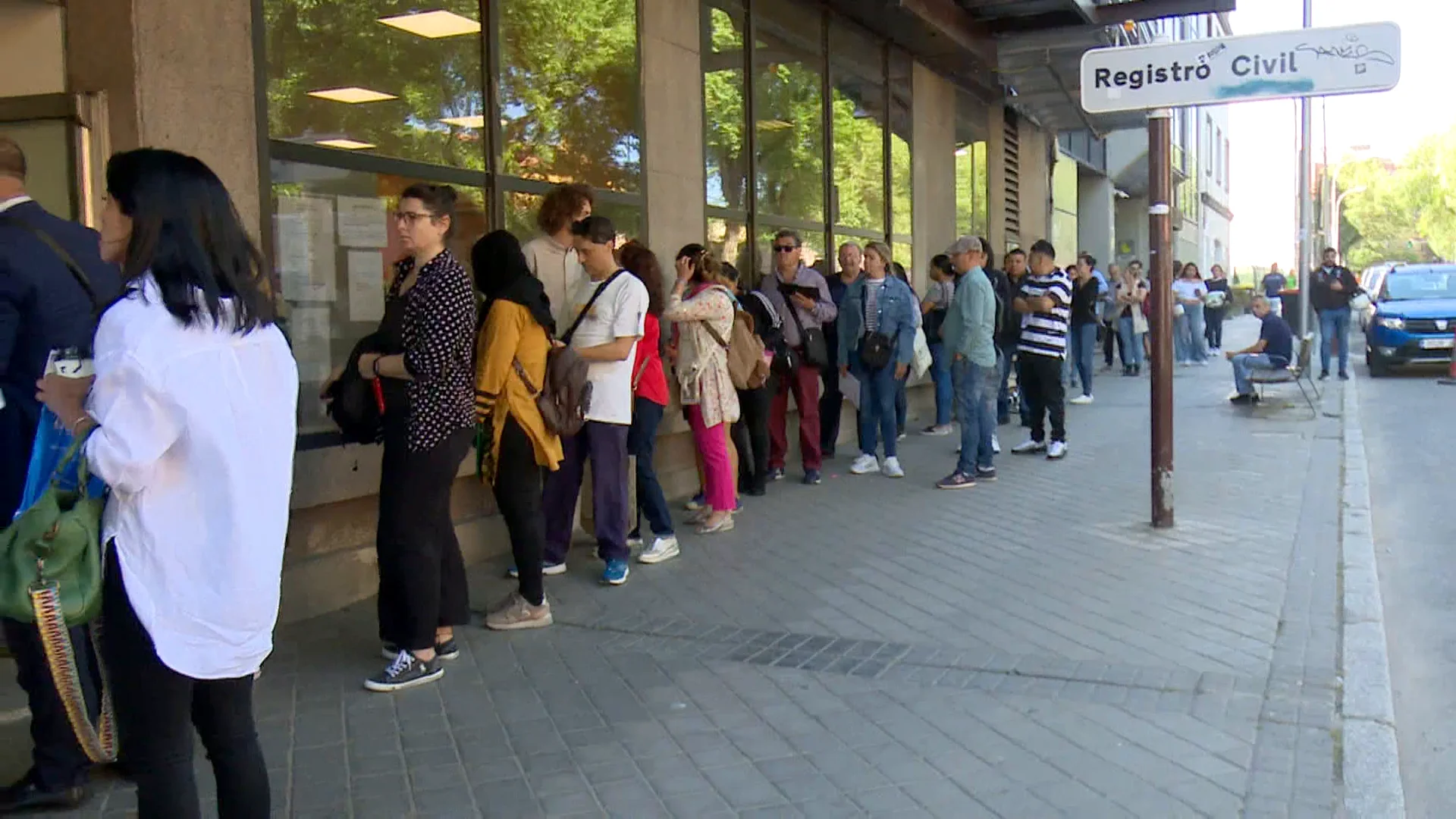 Cola Registro Civil Madrid Cola Registro Civil Madrid