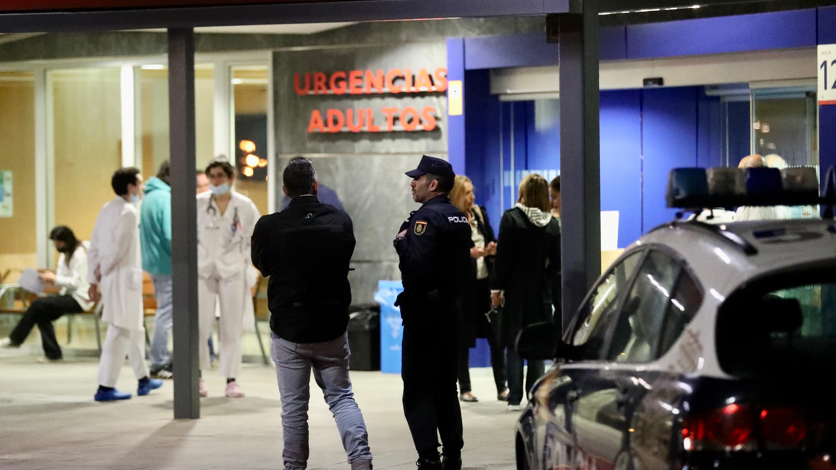 La Polic&iacute;a Nacional en el Hospital Universitario Central de Asturias (HUCA) por un aviso de bomba