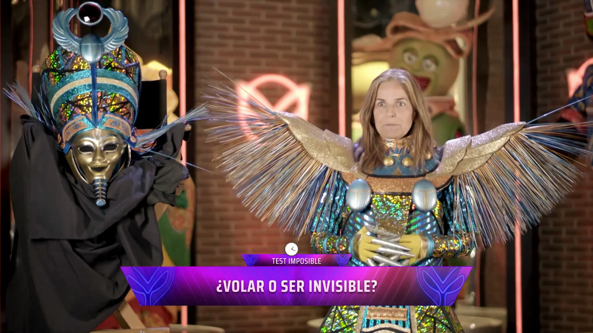 Despu&eacute;s de convertirse en Faraona, Arantxa S&aacute;ncez Vicario se enfrenta... &iexcl;al test imposible de 'Mask Singer'!