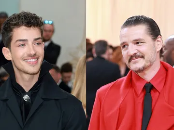 Manu Ríos y Pedro Pascal en la Met Gala Manu Ríos y Pedro Pascal en la Met Gala