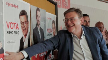 El president de la Generalitat y candidato a la reelecci&oacute;n, Ximo Puig