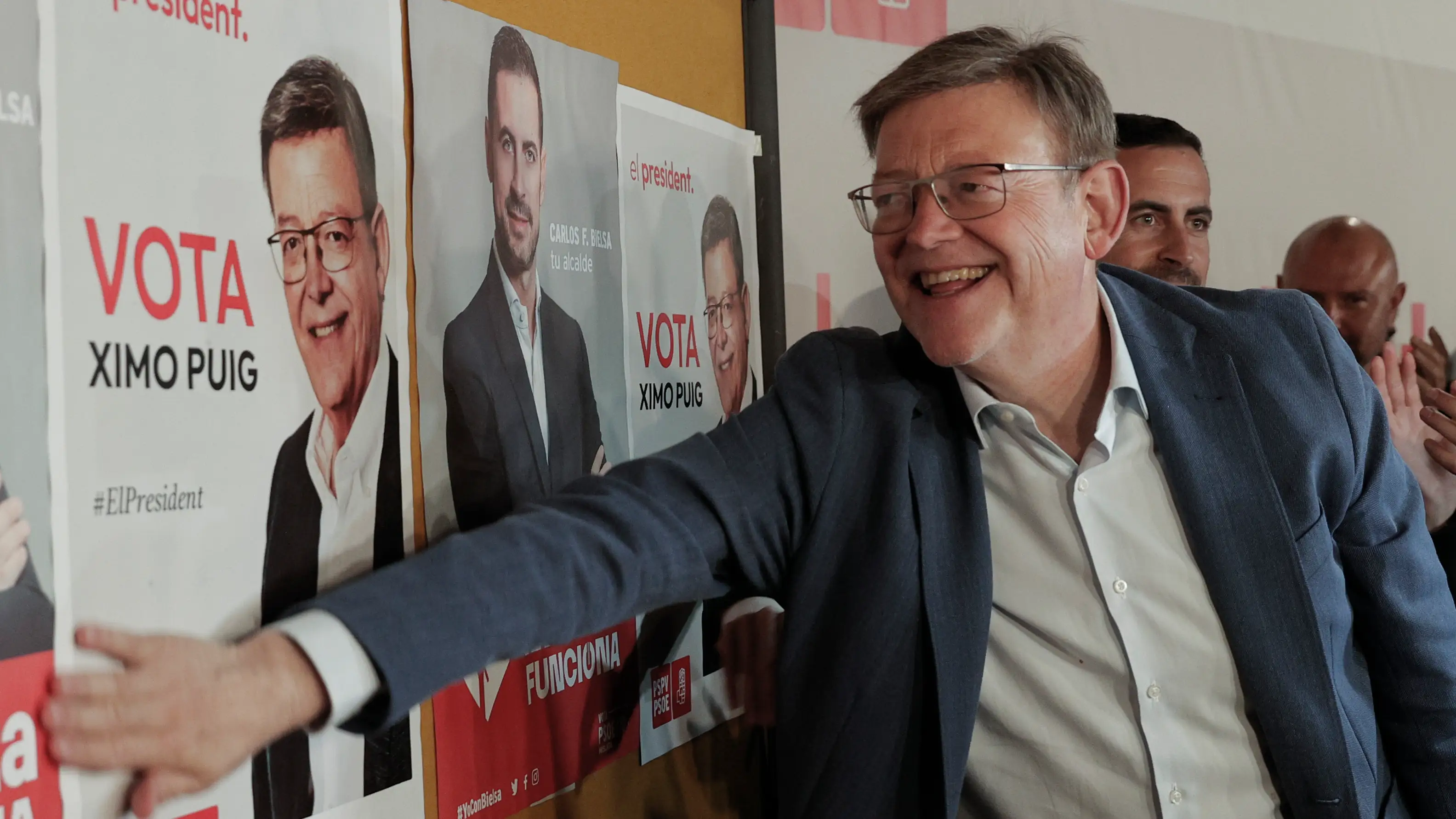 El president de la Generalitat y candidato a la reelección, Ximo Puig El president de la Generalitat y candidato a la reelección, Ximo Puig