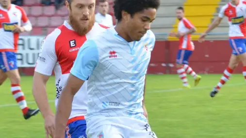 David García Mitogo en un partido de fútbol David García Mitogo en un partido de fútbol