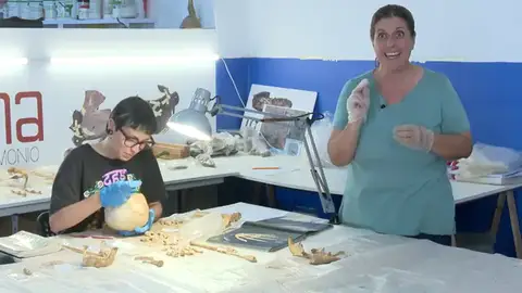 Así es el esqueleto hallado por 2 senderistas en Gran Canaria Así es el esqueleto hallado por 2 senderistas en Gran Canaria