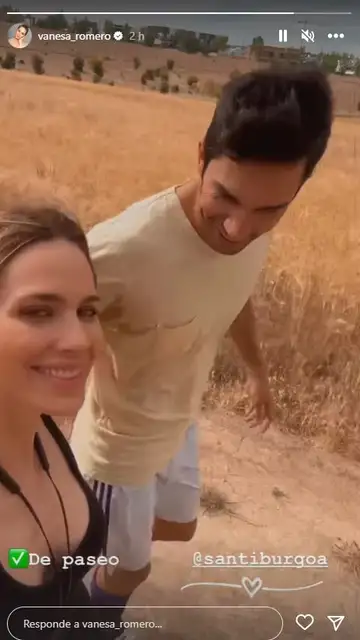 Vanesa Romero y Santi Burgoa desmienten su ruptura Vanesa Romero y Santi Burgoa desmienten su ruptura