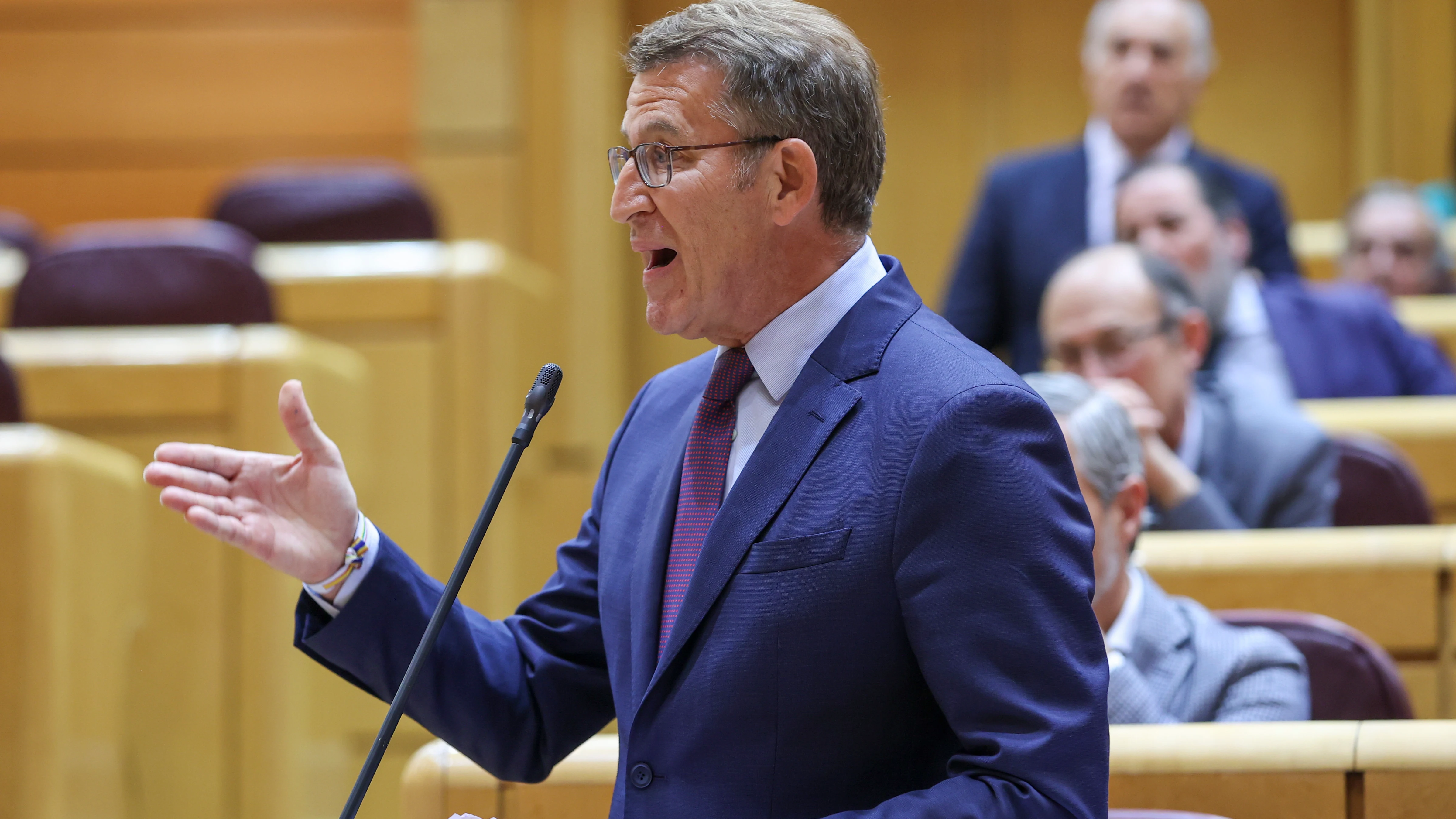 El presidente del Partido Popular, Alberto Núñez Feijóo El presidente del Partido Popular, Alberto Núñez Feijóo