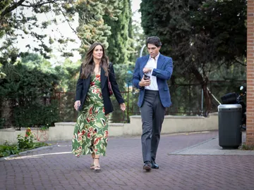 María Pombo y Pablo Castellano María Pombo y Pablo Castellano