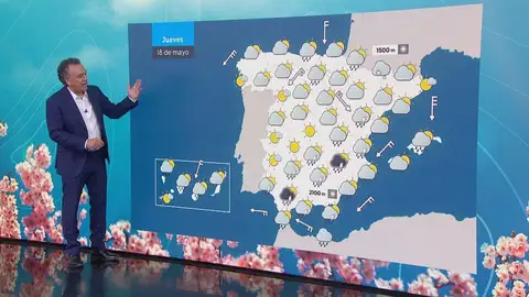 La previsión del tiempo de Roberto Brasero La previsión del tiempo de Roberto Brasero