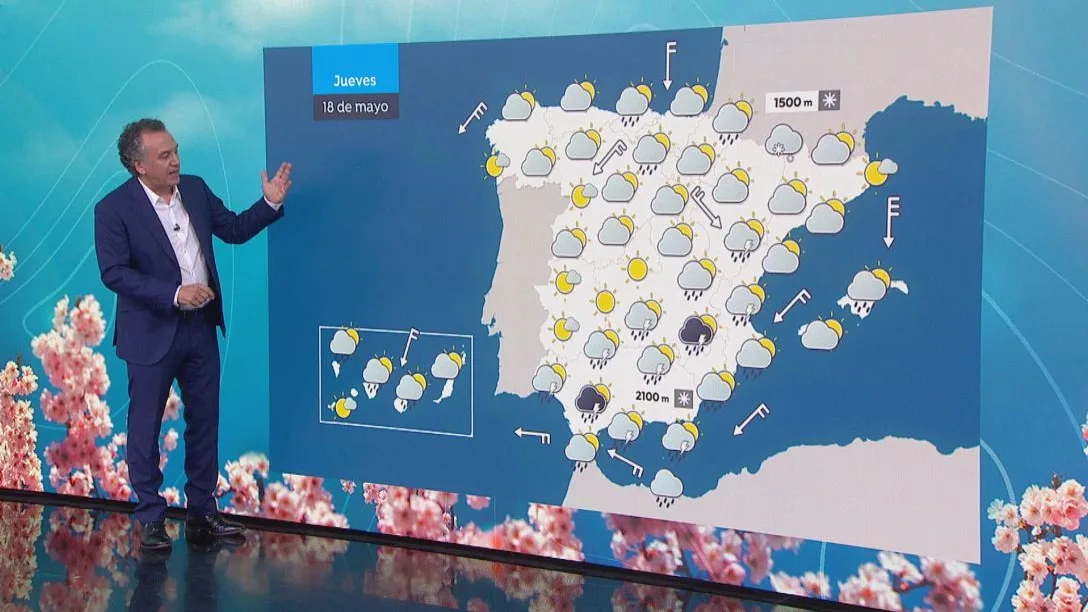 La previsi&oacute;n del tiempo de Roberto Brasero