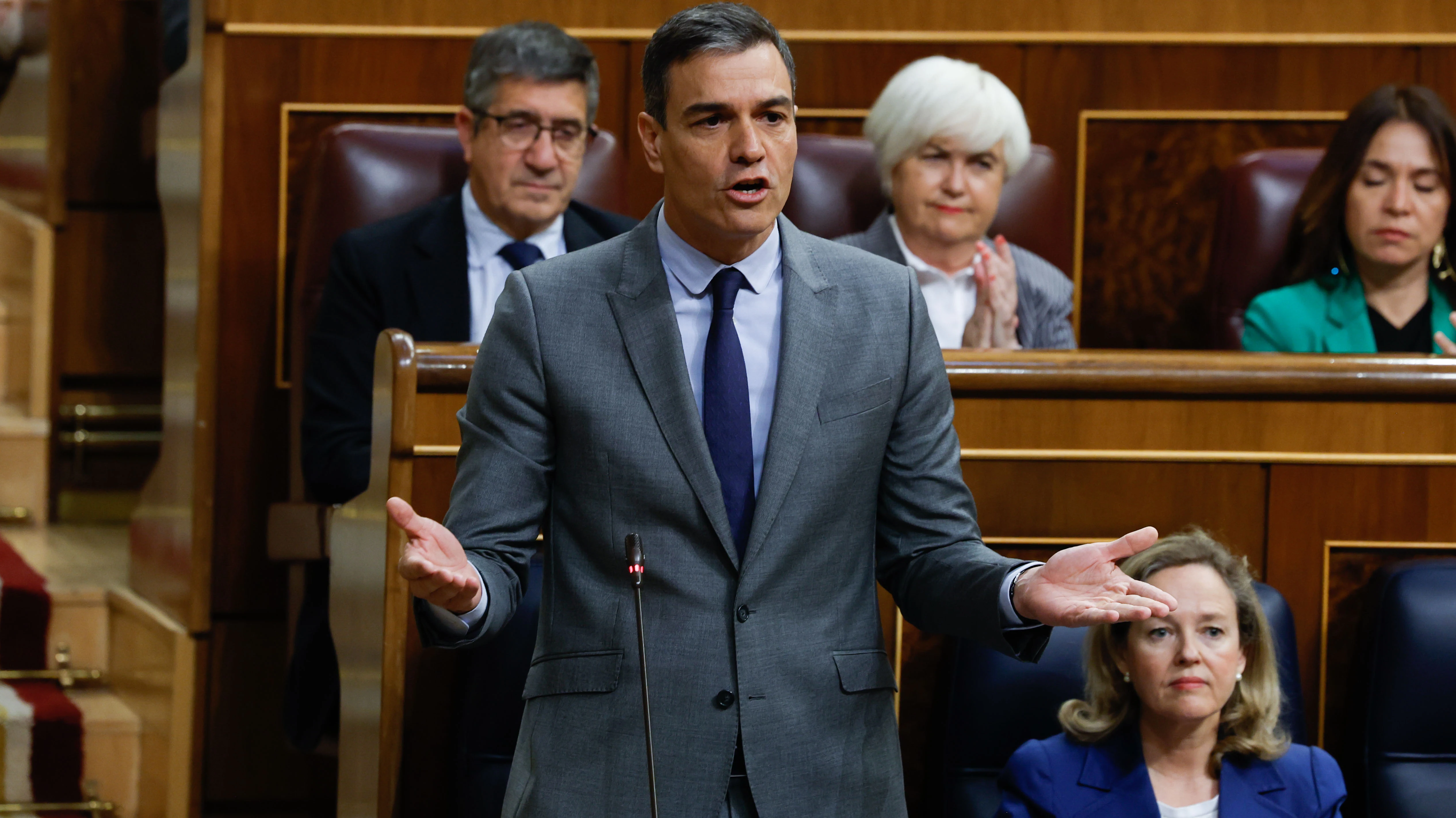 Pedro Sánchez en el Congreso Pedro Sánchez en el Congreso
