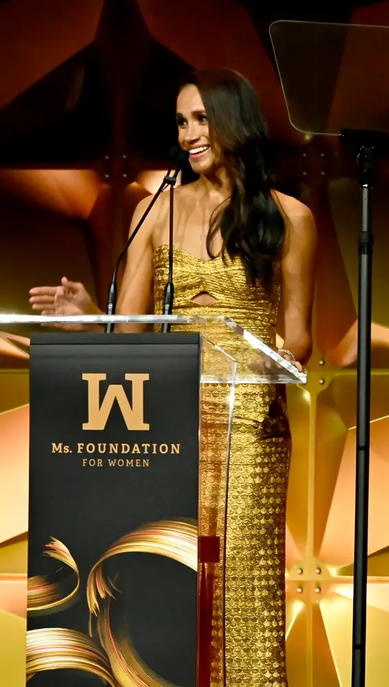 Meghan Markle en los premios de Ms. Foundation Women of Vision Awards