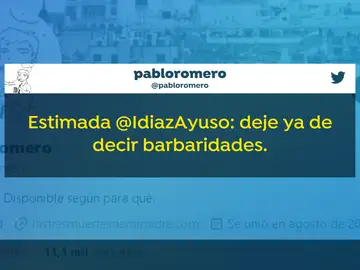 Críticas Ayuso Críticas Ayuso