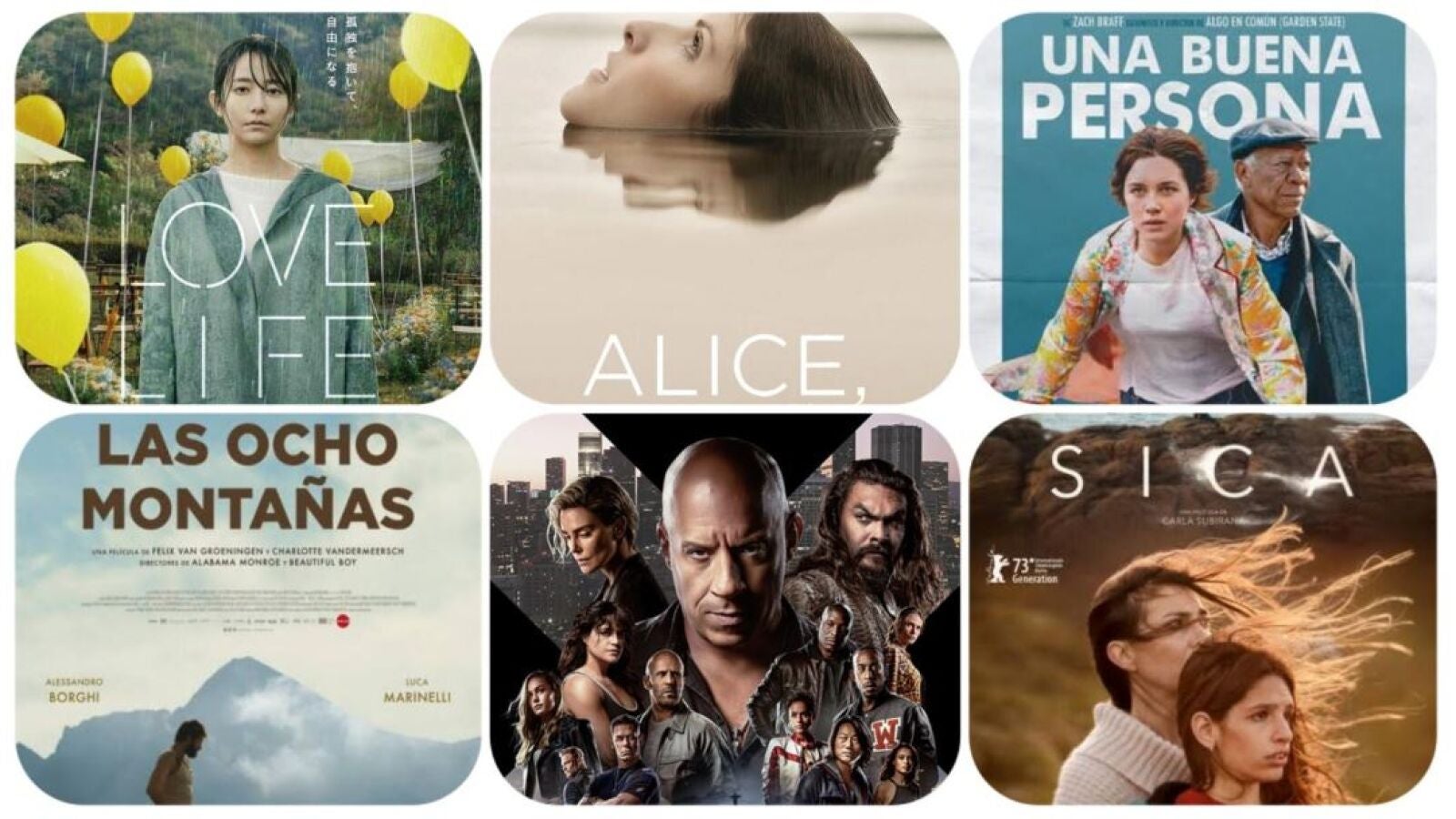 Dame más gasolina: 'Fast&Furious X', 'Las ocho montañas' o 'Love Life', estrenos destacados del viernes 19 de mayo