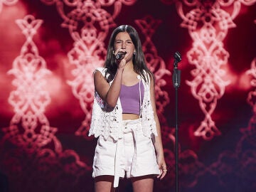 &iexcl;Todo o nada! Paula arriesga al cantar rock en las Audiciones a ciegas 
