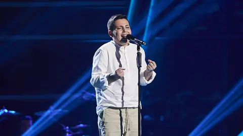 La voz especial de Hugo enamora al cantar ‘Nana del mediterráneo’ en las Audiciones a ciegas La voz especial de Hugo enamora al cantar ‘Nana del mediterráneo’ en las Audiciones a ciegas