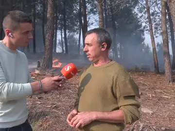 Las llamas del incendio de Las Hurdes alcanzan la Sierra de Gata: "Lo han dejado abrasar porque les ha dado la gana" Las llamas del incendio de Las Hurdes alcanzan la Sierra de Gata: "Lo han dejado abrasar porque les ha dado la gana"