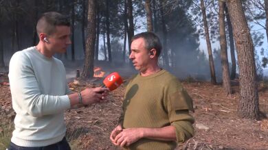 Los vecinos de Sierra de Gata denuncian la dejadez ante las llamas: 