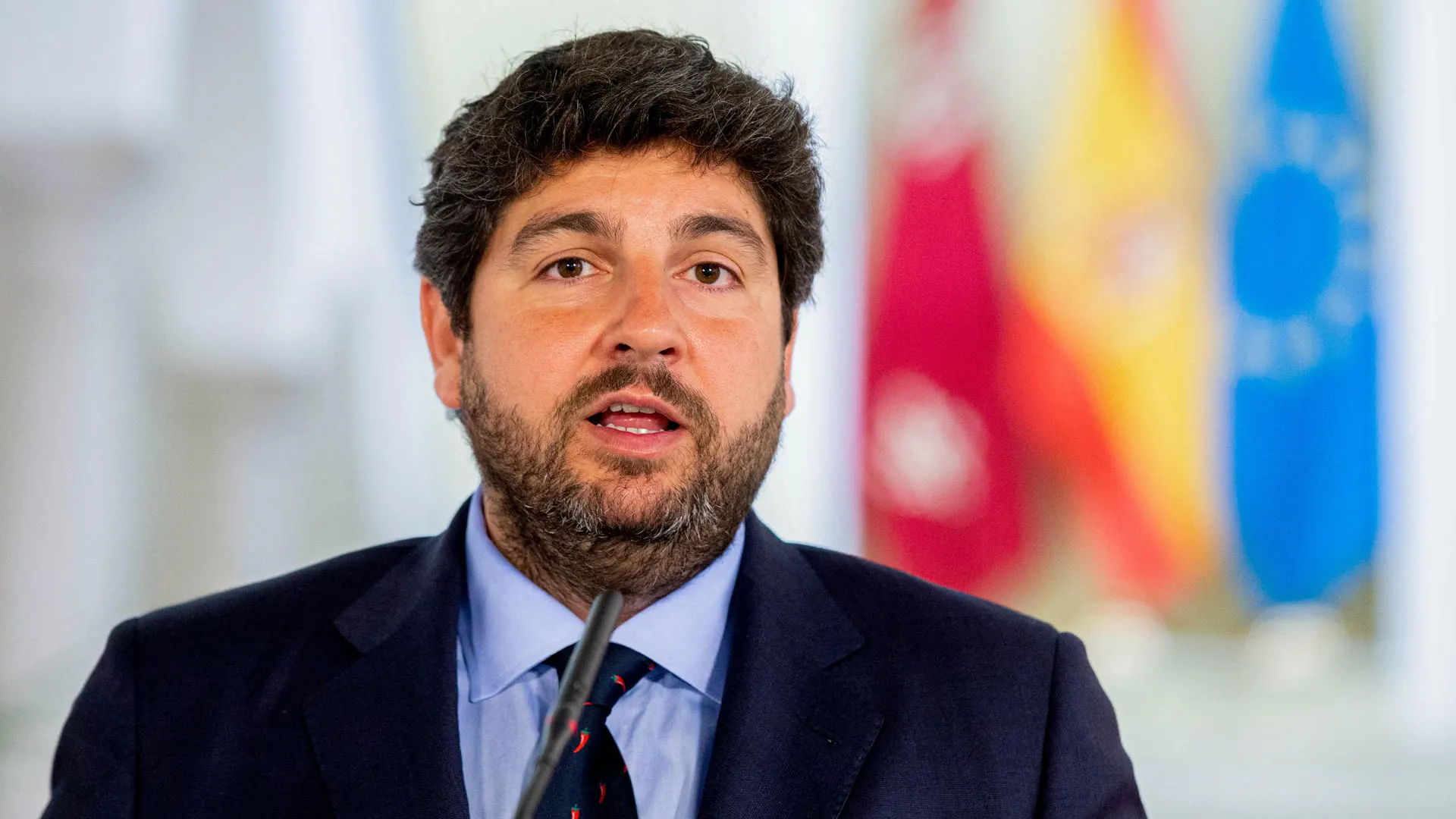 El presidente de la Regi&oacute;n de Murcia, Fernando L&oacute;pez Miras