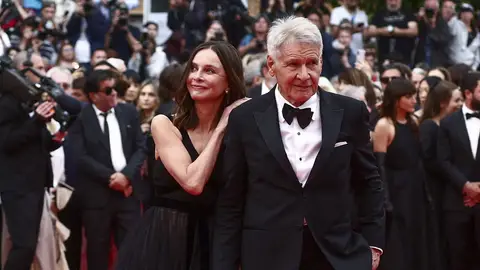 Harrison Ford y Calista Flockhart en Cannes Harrison Ford y Calista Flockhart en Cannes