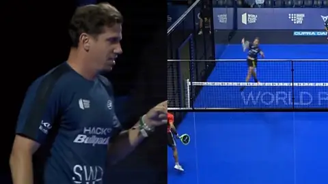 Paquito Navarro, en acción en el Danish Open Paquito Navarro, en acción en el Danish Open