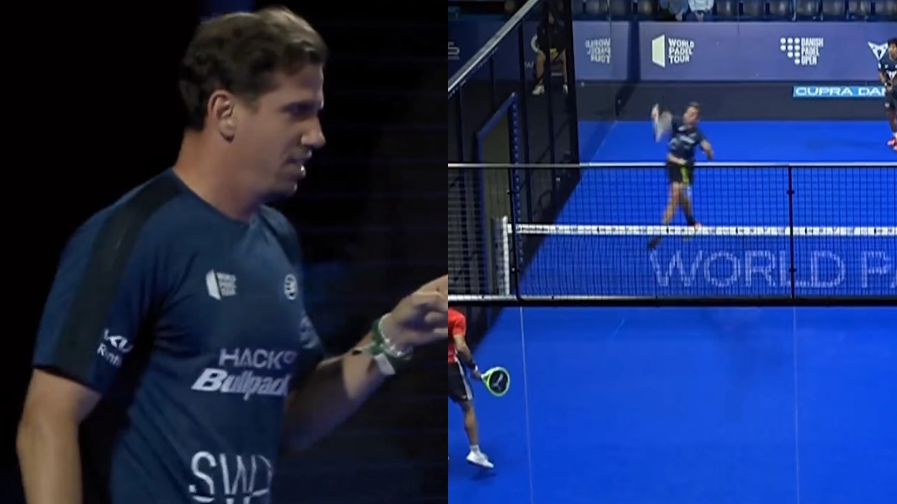 Paquito Navarro, en acción en el Danish Open Paquito Navarro, en acción en el Danish Open