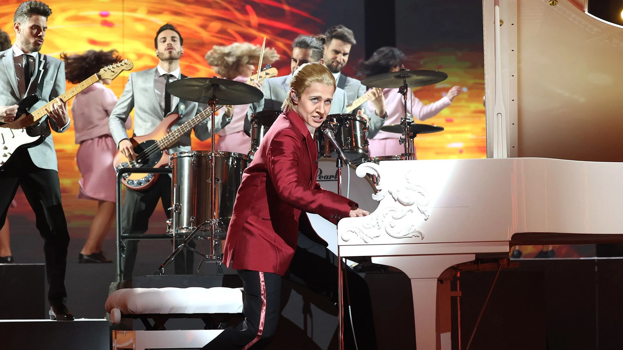 Andrea Guasch prende fuego como Jerry Lee Lewis con ‘Great balls of fire’ Andrea Guasch prende fuego como Jerry Lee Lewis con ‘Great balls of fire’
