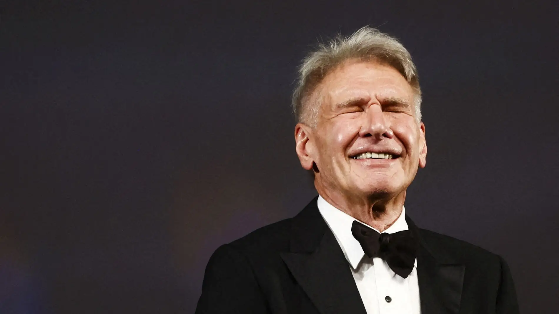 Harrison Ford, emocionado en Cannes