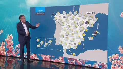 La previsión del tiempo de Roberto Brasero La previsión del tiempo de Roberto Brasero