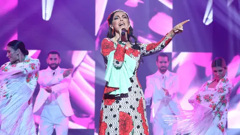 La lección de poderío de Merche como Isabel Pantoja con ‘El moreno’ La lección de poderío de Merche como Isabel Pantoja con ‘El moreno’