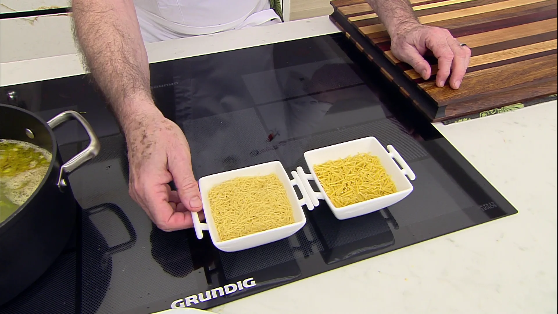 El truco de Arguiñano para calcular la cantidad exacta de fideos
