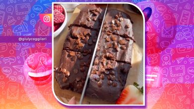 La receta para hacer un brownie saludable con solo tres ingredientes: plátano, crema de cacahuete y cacao