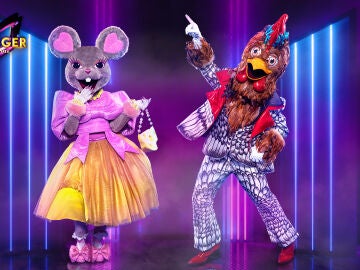 Ratita y Gallo, las dos m&aacute;scaras que entran a participar en el tercer programa
