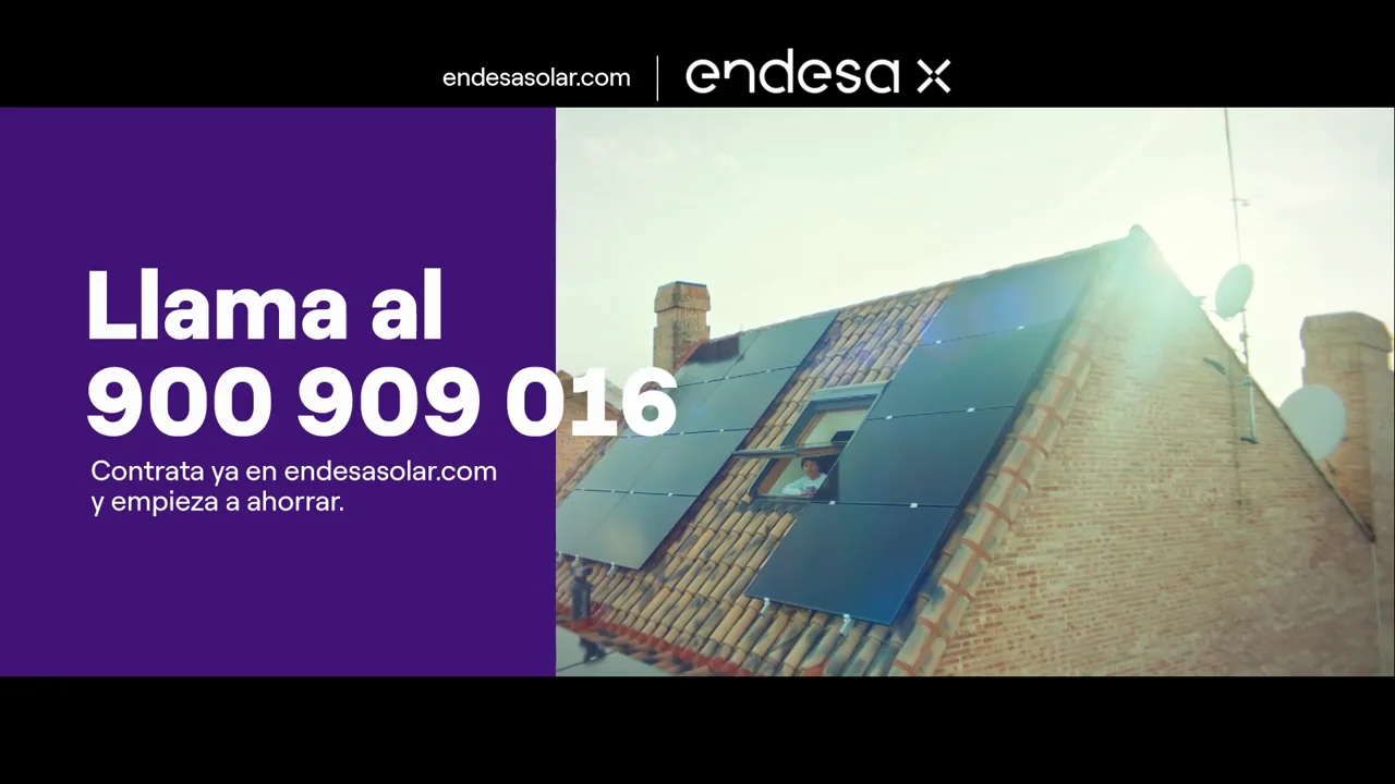 Con la solución solar de Endesa, ahorras desde el primer día