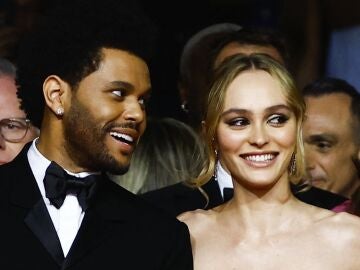 Lily-Rose Depp y The Weeknd en Cannes